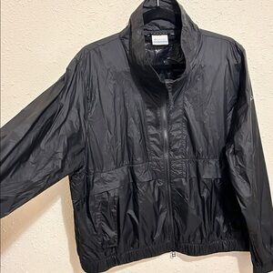 Black Columbia Nylon Windbreaker XL